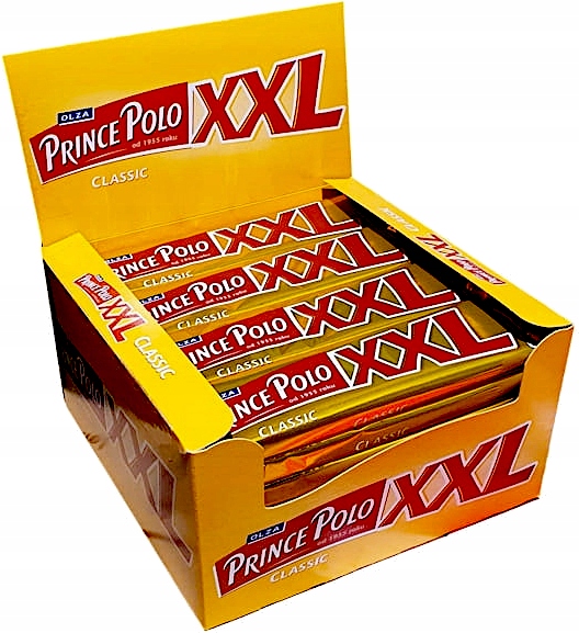 Levně Prince Polo Classic XXL s kakaovou příchutí v čokoládě 50 g 28 Ks