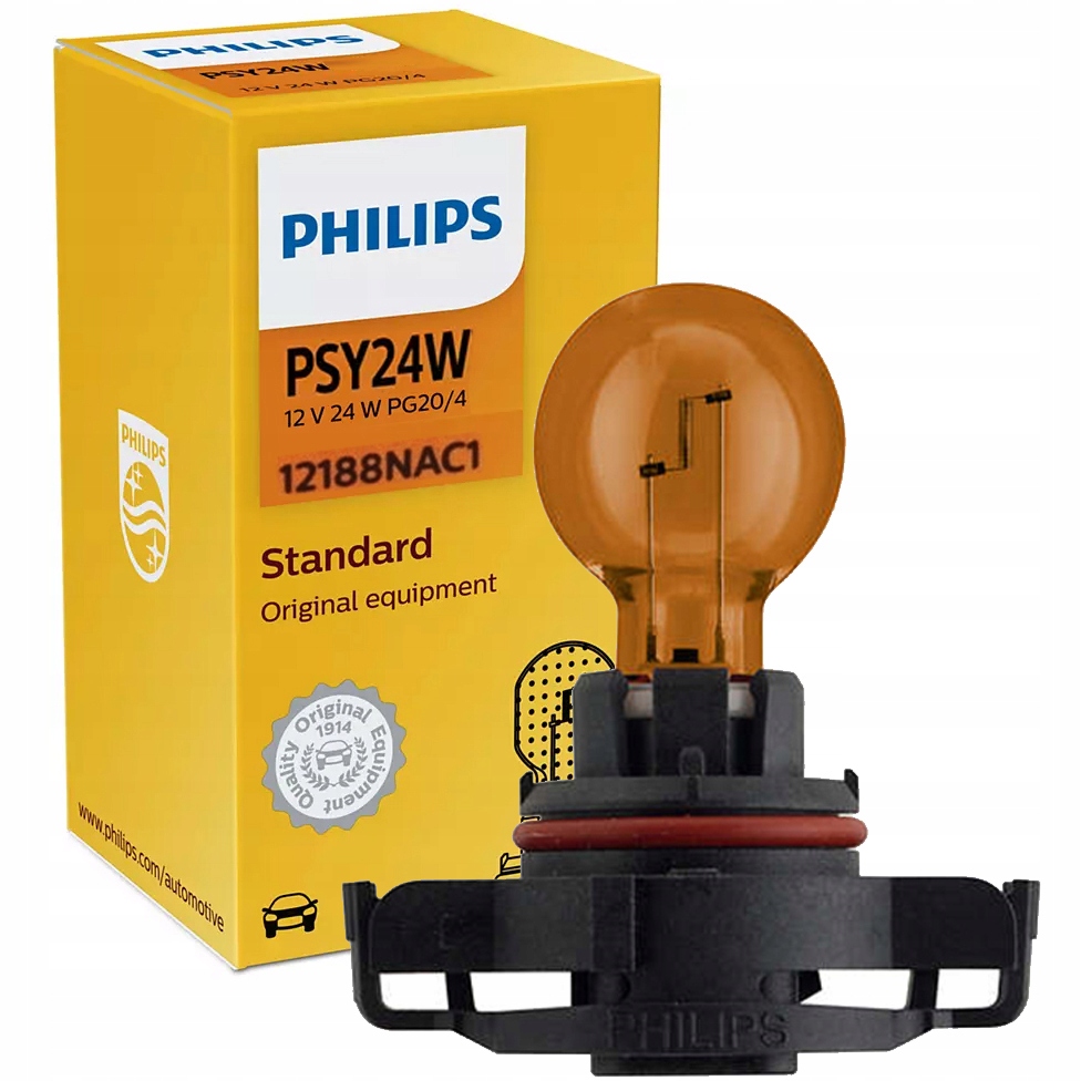 

Philips Vision Żarówka PSY24W 12V 24W PG20/4 Oem