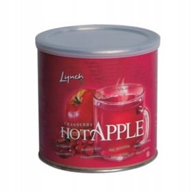 Levně Hot Apple Cranberry brusinkový nápoj plechovka 553 g (24 porcí)