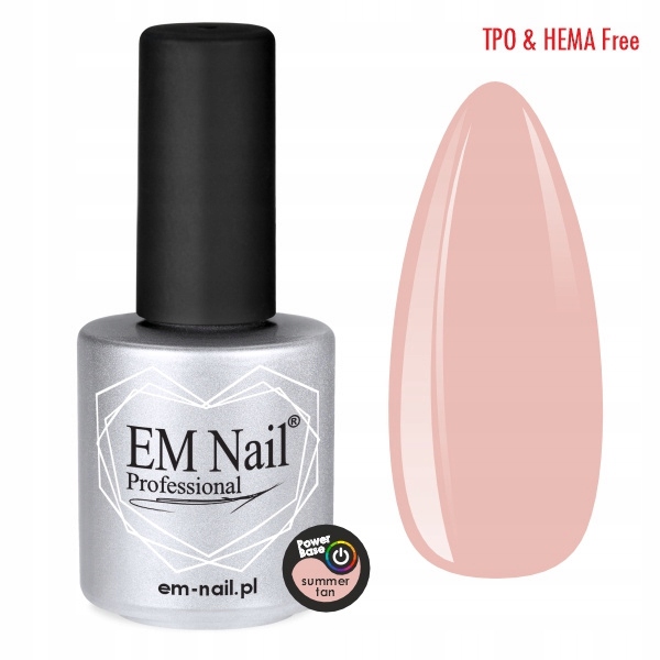 Modelovací báze Em Nail Power Base Summer Tan 15 ml