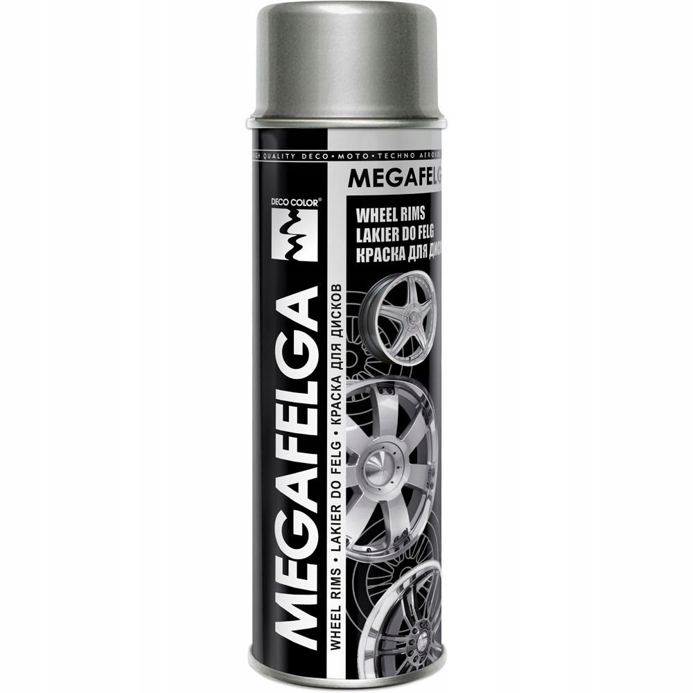 

Lakier do felg Deco Color Megafelga 500ml srebrny