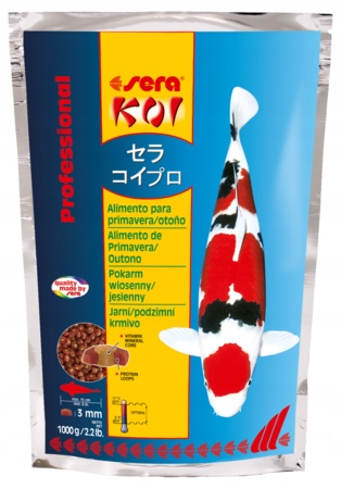 Pokarm Sera Koi Professional Spring/Autumn 1kg