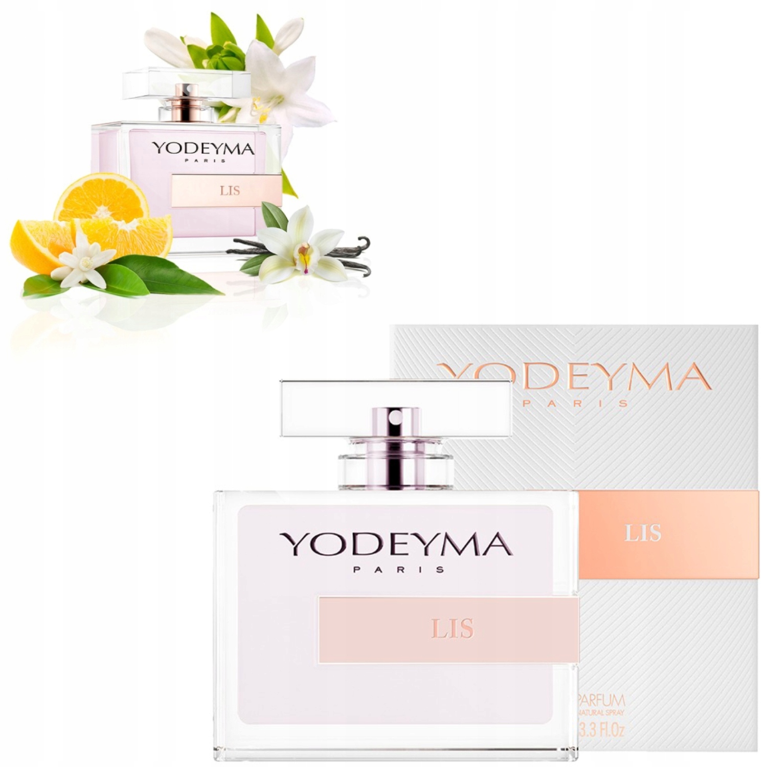 Parfémovaná voda pro ženy Vůně Parfém Dámský 100ml Yodeyma Lis Edp
