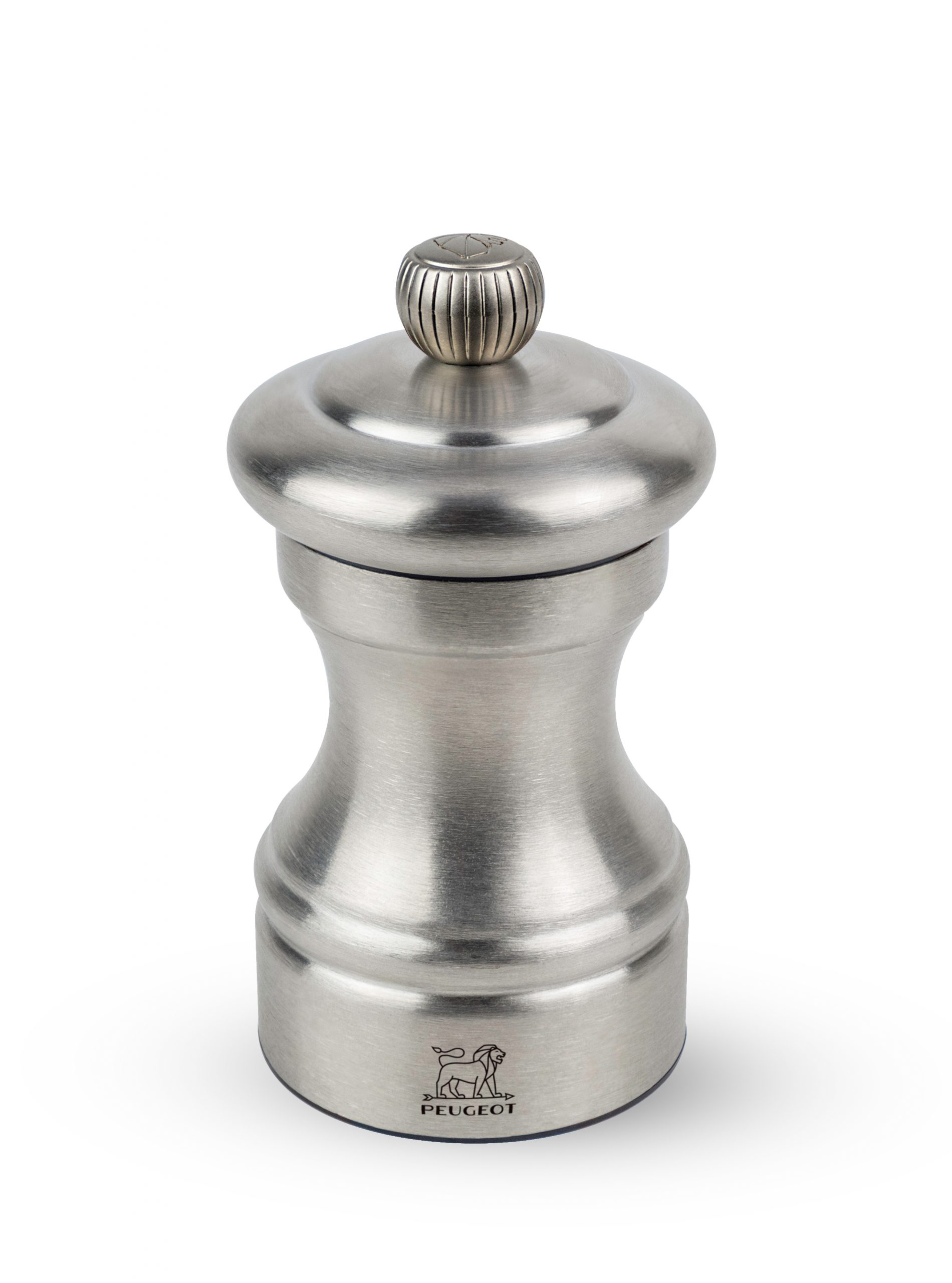 Mlýnek na sůl Peugeot Bistro Chef 10 cm ocelový, stříbrný, ruční