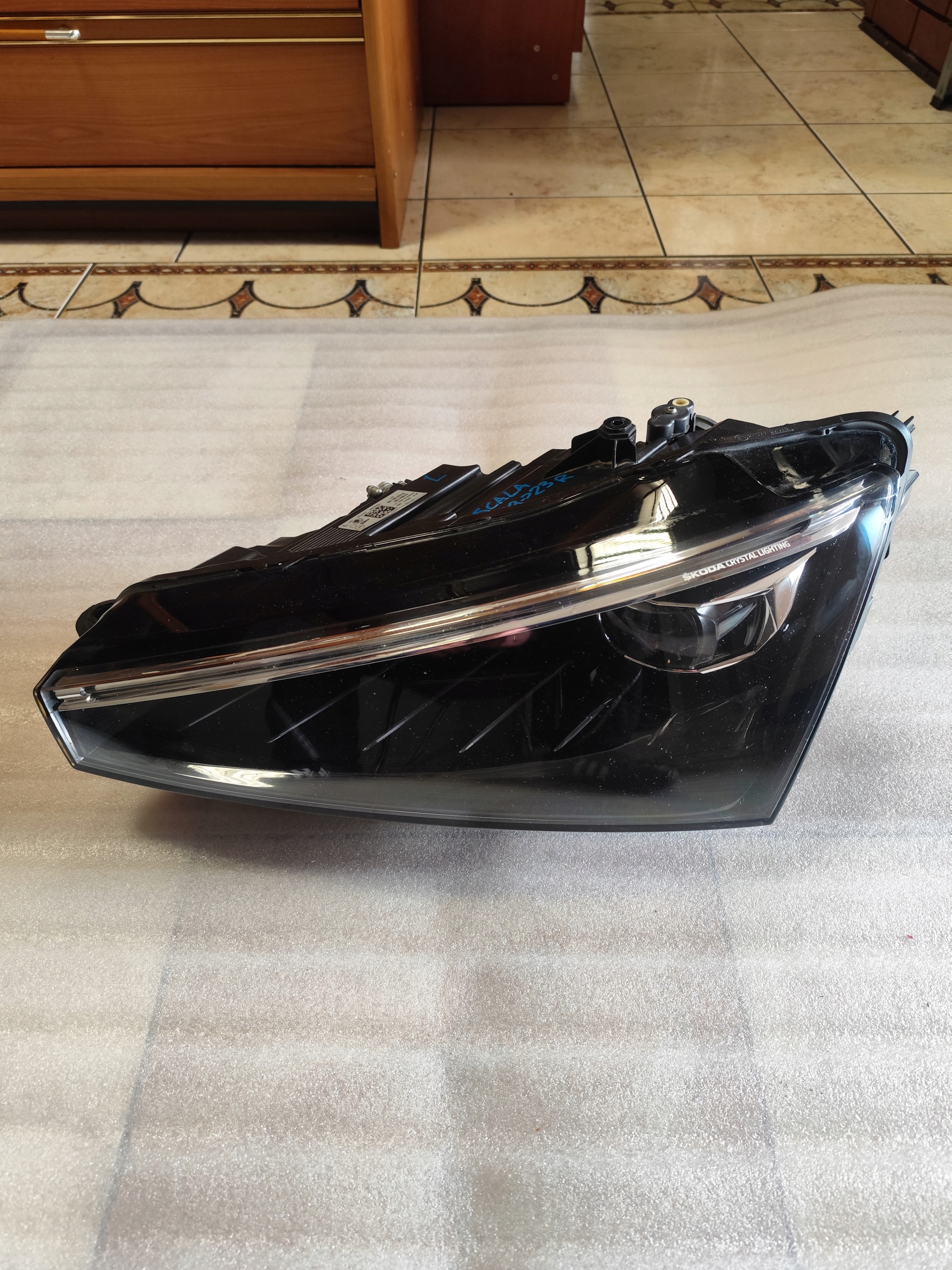 Frontscheinwerfer Skoda Scala 657 657941015A LED Links Scheinwerfer Headlight - Thumbnail 1