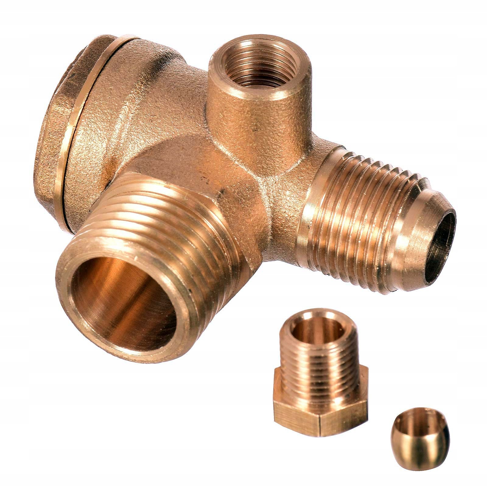 Zawór Zwrotny Do Kompresora Sprężarki 1/2” X 3/8” Wytrzymałość 20BAR