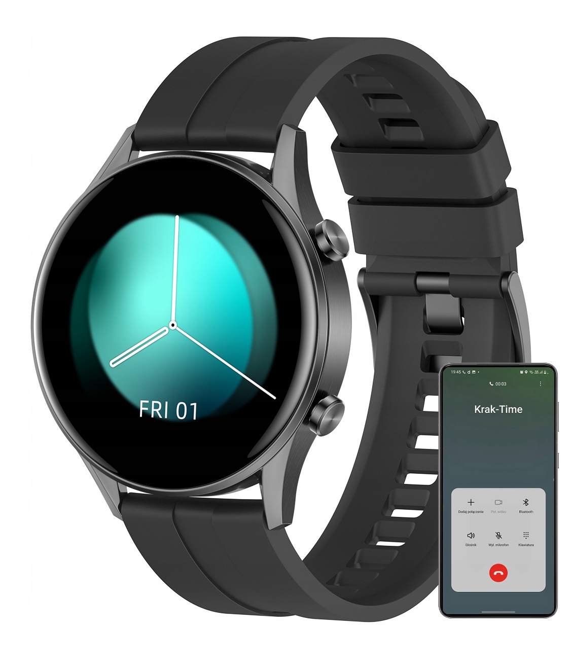

Smart Watch G. Rossi z funkcją rozmów multifunkcje