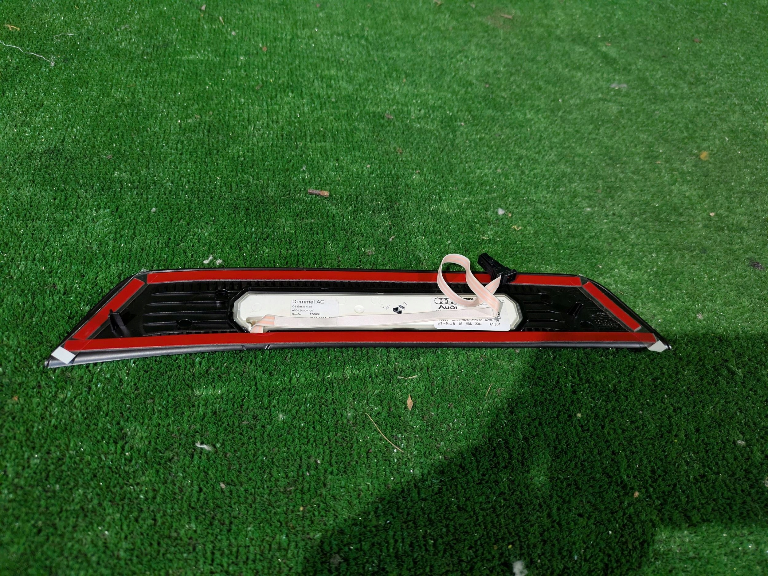 moulding threshold left rear LED AUDI A6 C8