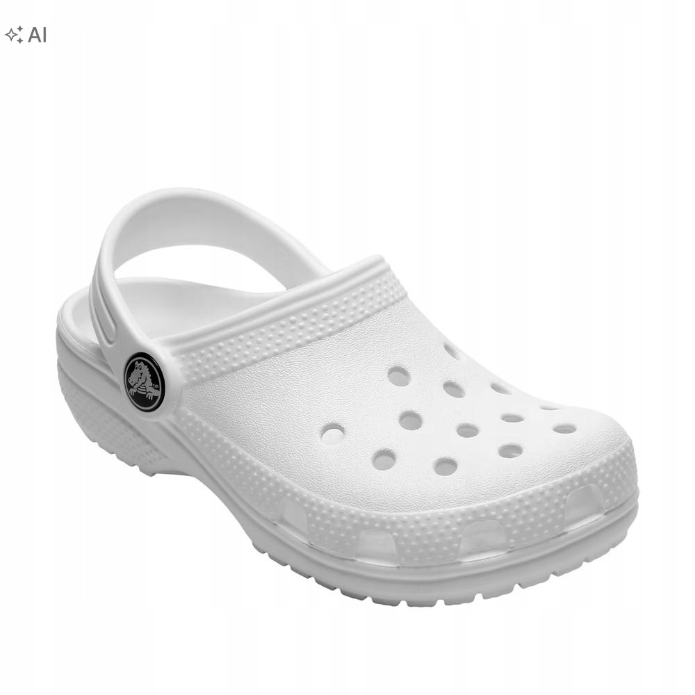 Crocs Klapki Młodzieżowe Białe Wsuwane Na Co Dzień 38 6MA