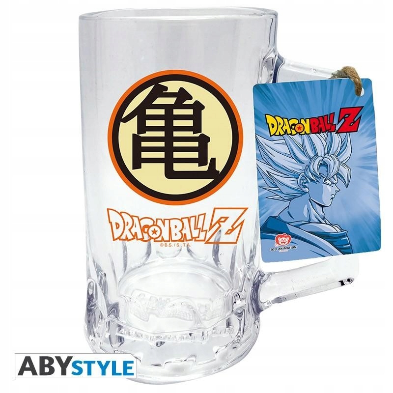 Szklanka, sztukaterie, półlitr Dragon Ball Dbz/ Kame symbol 500ml