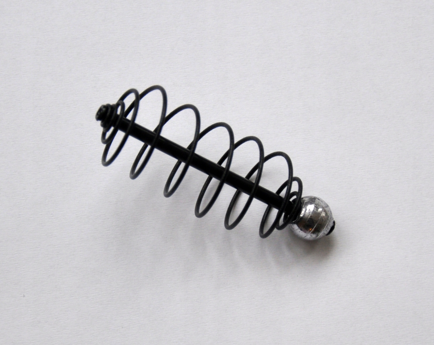 Sprężyna zanętowa z obiążeniem 10g 6 cm-op25szt
