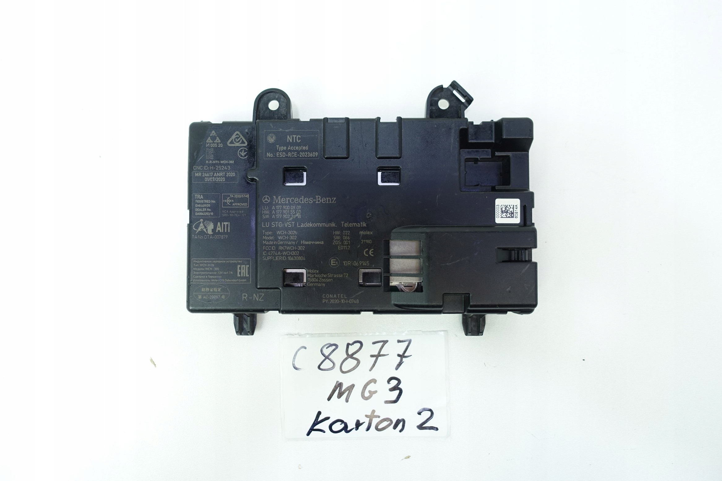modulo LADOWARKA INDUKCYJNA MERCEDES A1779000909