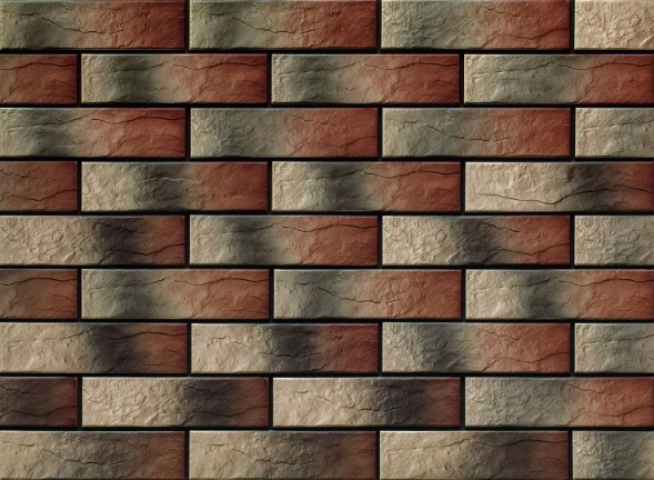 ELEWACJA WESTERN ALASKA RUSTICO płytki elewacyjne ścienne Długość 24.5 cm