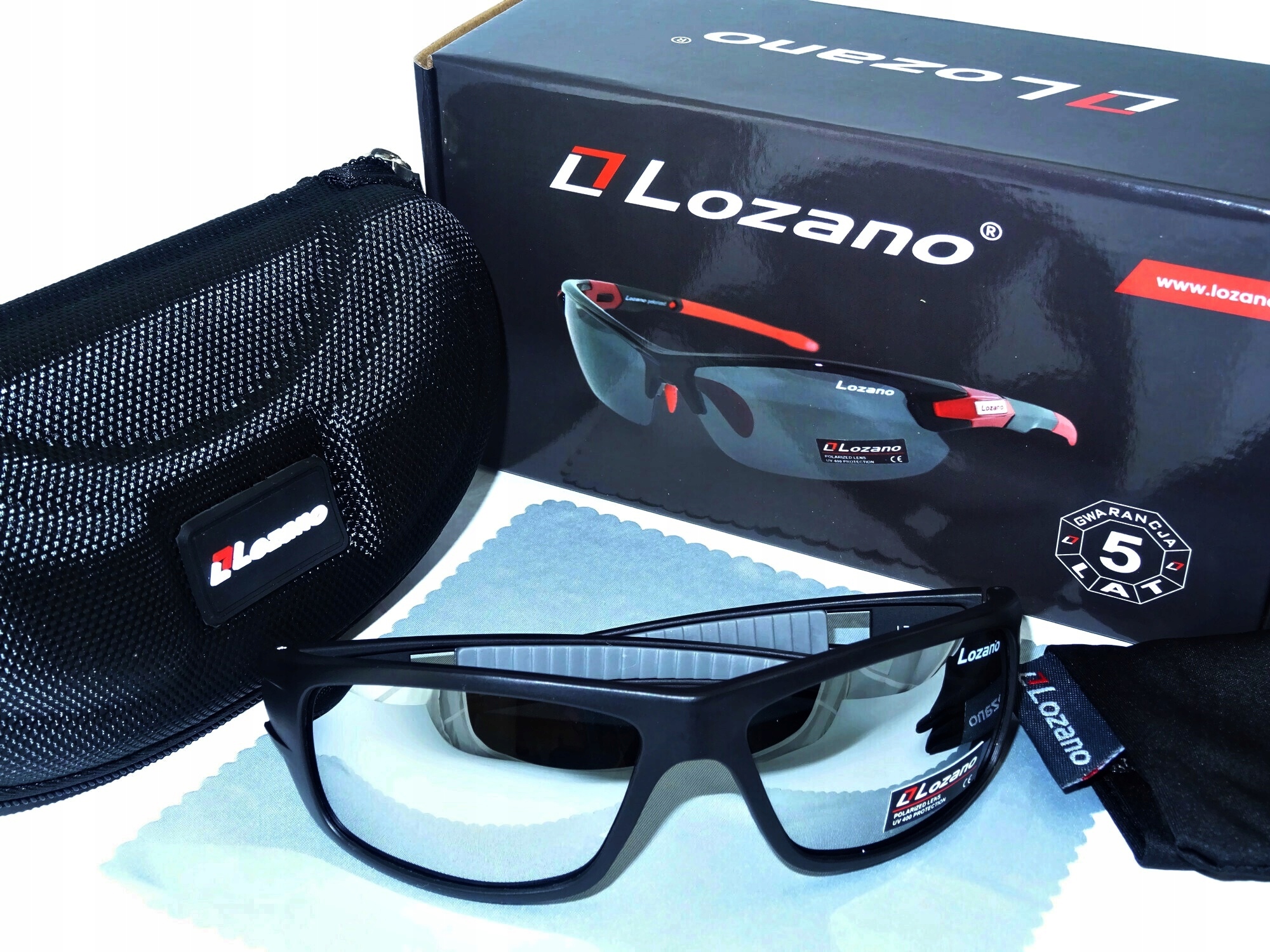 Značkové sluneční brýle Lozano Polar Řidičů