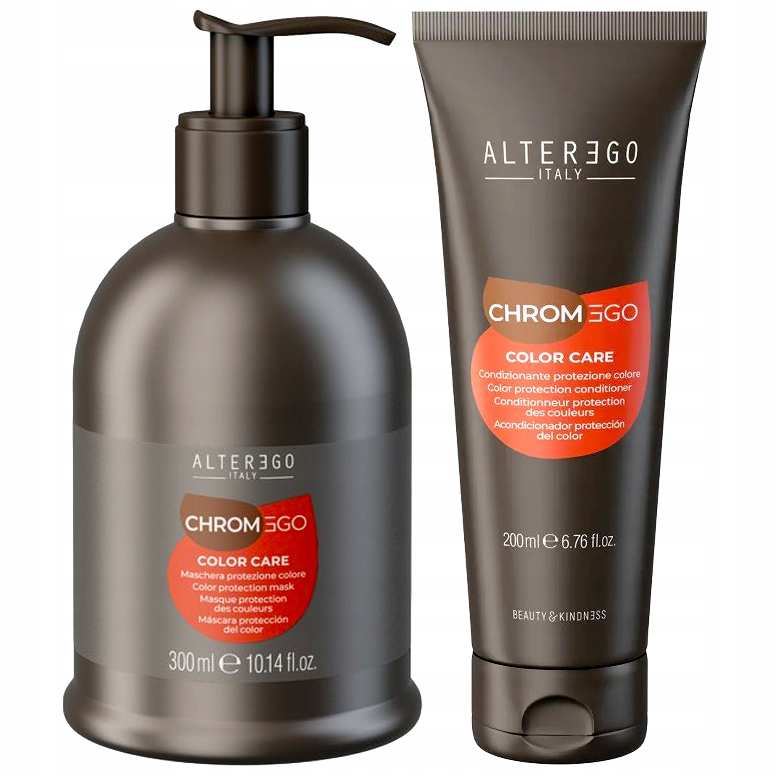 Alter Ego ChromEgo Color Care Sada: Maska 300 ml Kondicionér 200 Ml