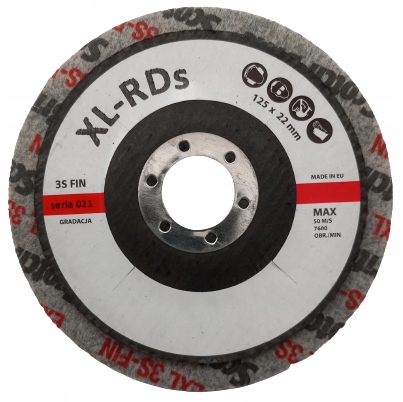

Dysk Xl-rds 125x22 Włóknina Sprasowana 3S Fin