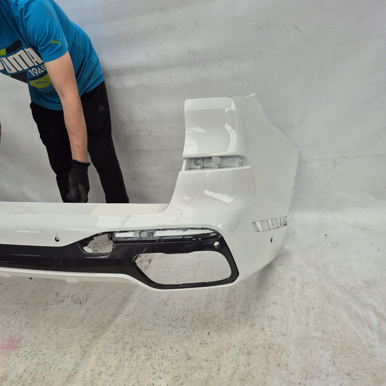 BMW X7 G07 m-packet 18-> bumper rear part rear PDC