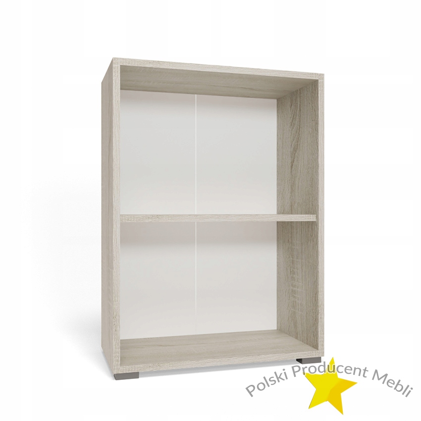 REGAŁ 60 KSIĄŻKI SEGREGATORY WENGE PŁYTA 18 mm Stan opakowania oryginalne