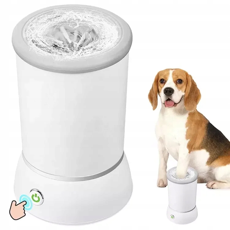 Levně Automatický elektrický čistič tlapek pro psy Usb-c malé a střední psy