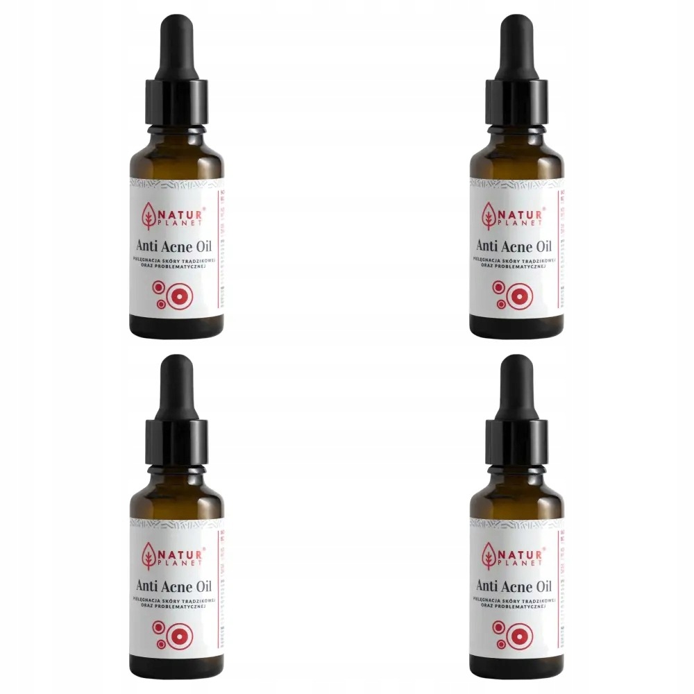 4x Natur Planet Anti Acne Oil Olej na trądzik 30ml