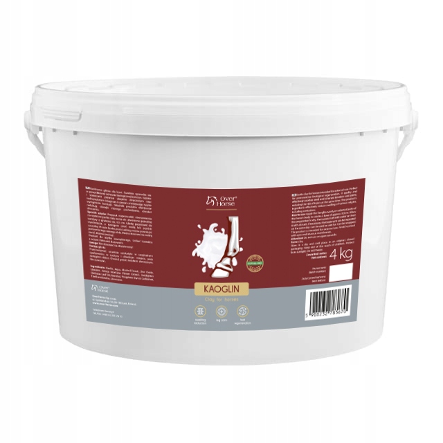 Chladicí a zahřívací hlína pro koně Over Horse Kaoglin Horse 4 kg