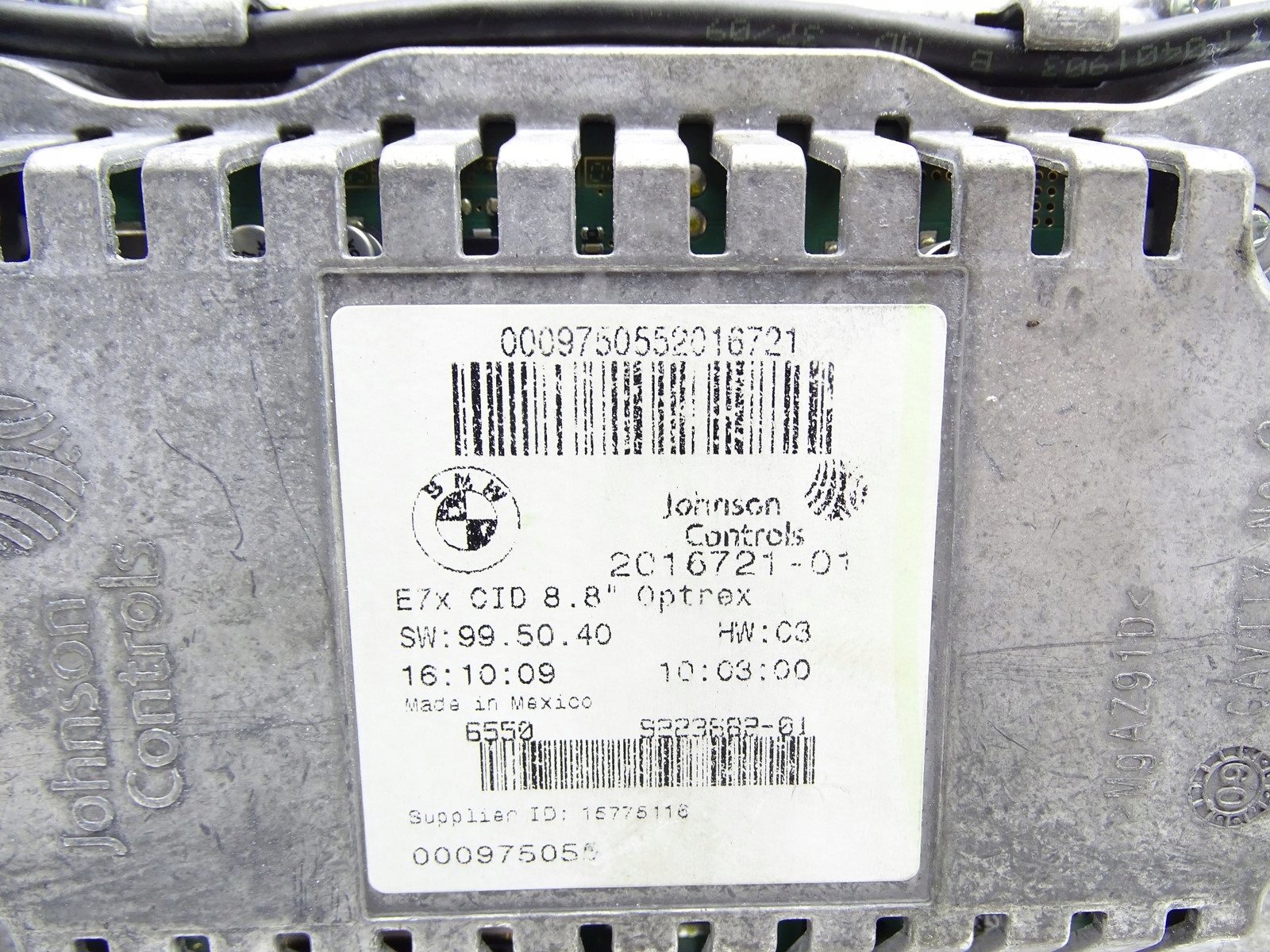 Écran Navigation NAVI GPS BMW X5 E70 2016721