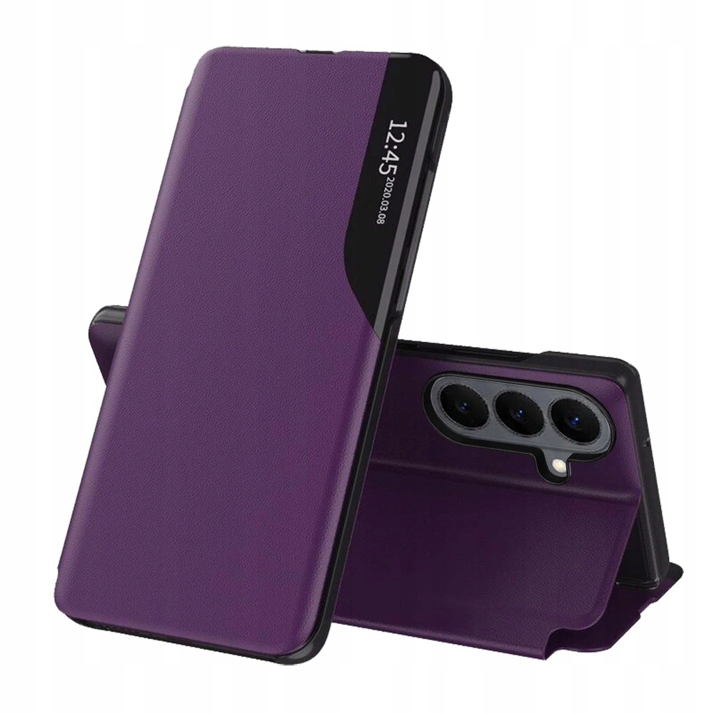 Techsuit eFold Series etui książkowe do Samsung Galaxy S26 Plus fioletowe