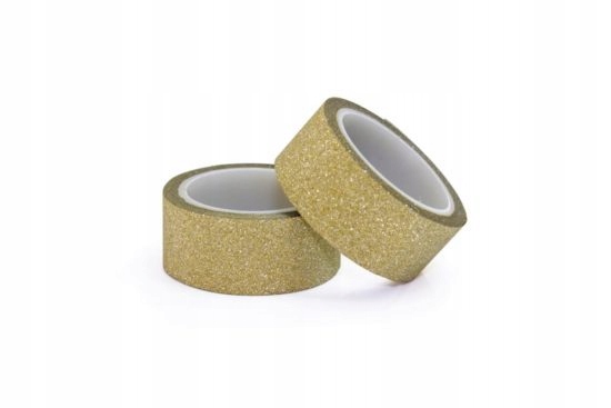 

Taśma brokatowa złota opk 2 szt