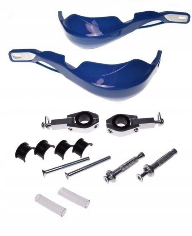 W45525T - Handbary enduro cross синий alu LEOSHI