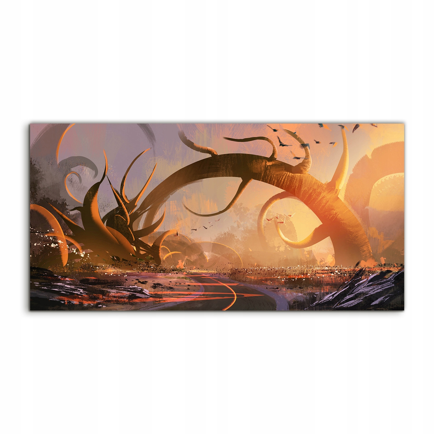 Akrylový fotoobraz 100x50 na stenu Fantasy Krajina