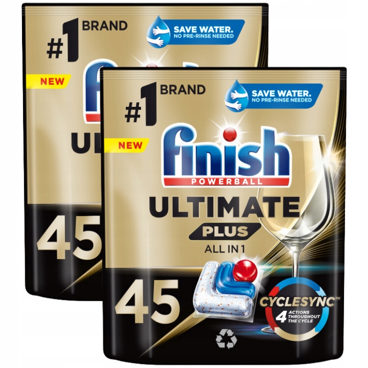 

Finish Ultimate Plus Kapsułki do Zmywarki 90 Fresh