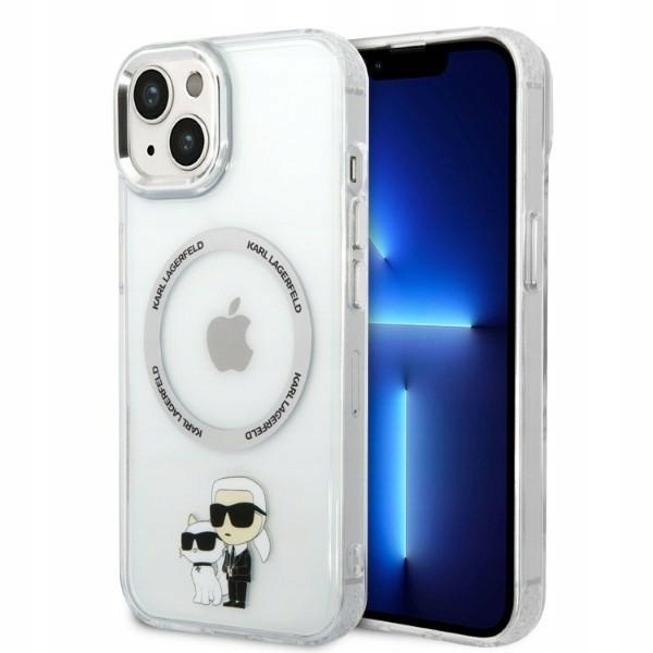 Karl Lagerfeld KLHMP14MHNKCIT pouzdro pro iPhone 14 Plus 15 Plus 6,7" Magsafe