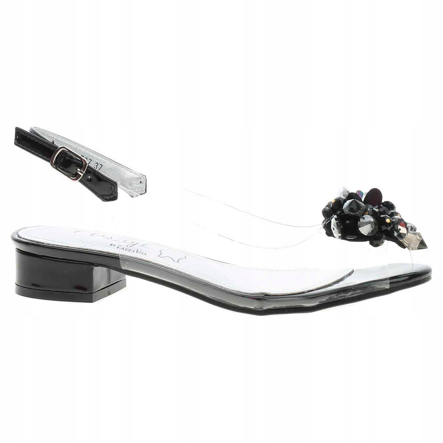 Dámská společenská obuv Laura Vita Maude 07 noir 39