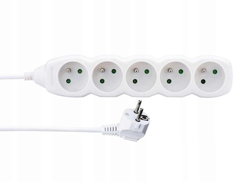 Przedłużacz 5 gniazd 3 metry P0513 BIAŁY EMOS