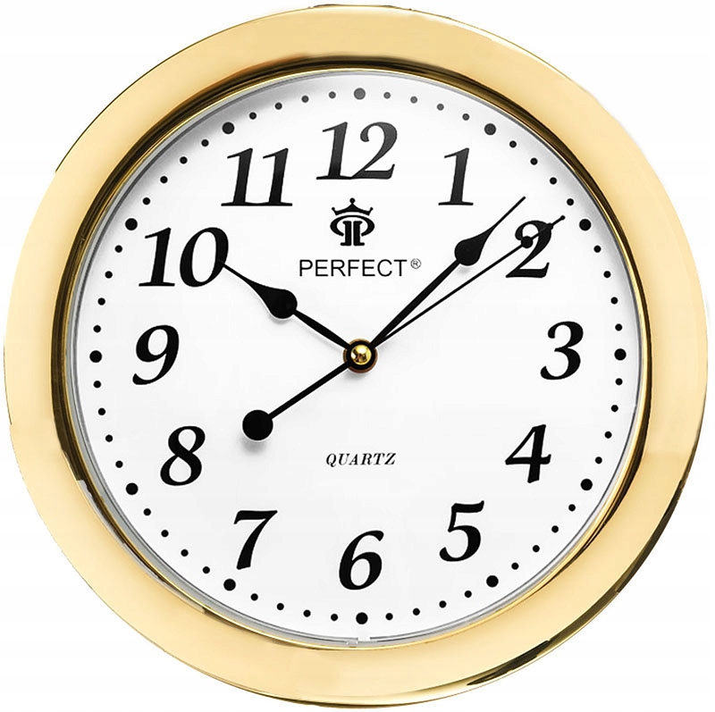 Ścienny Zegar PERFECT Do Sypialni Biura Kuchenny