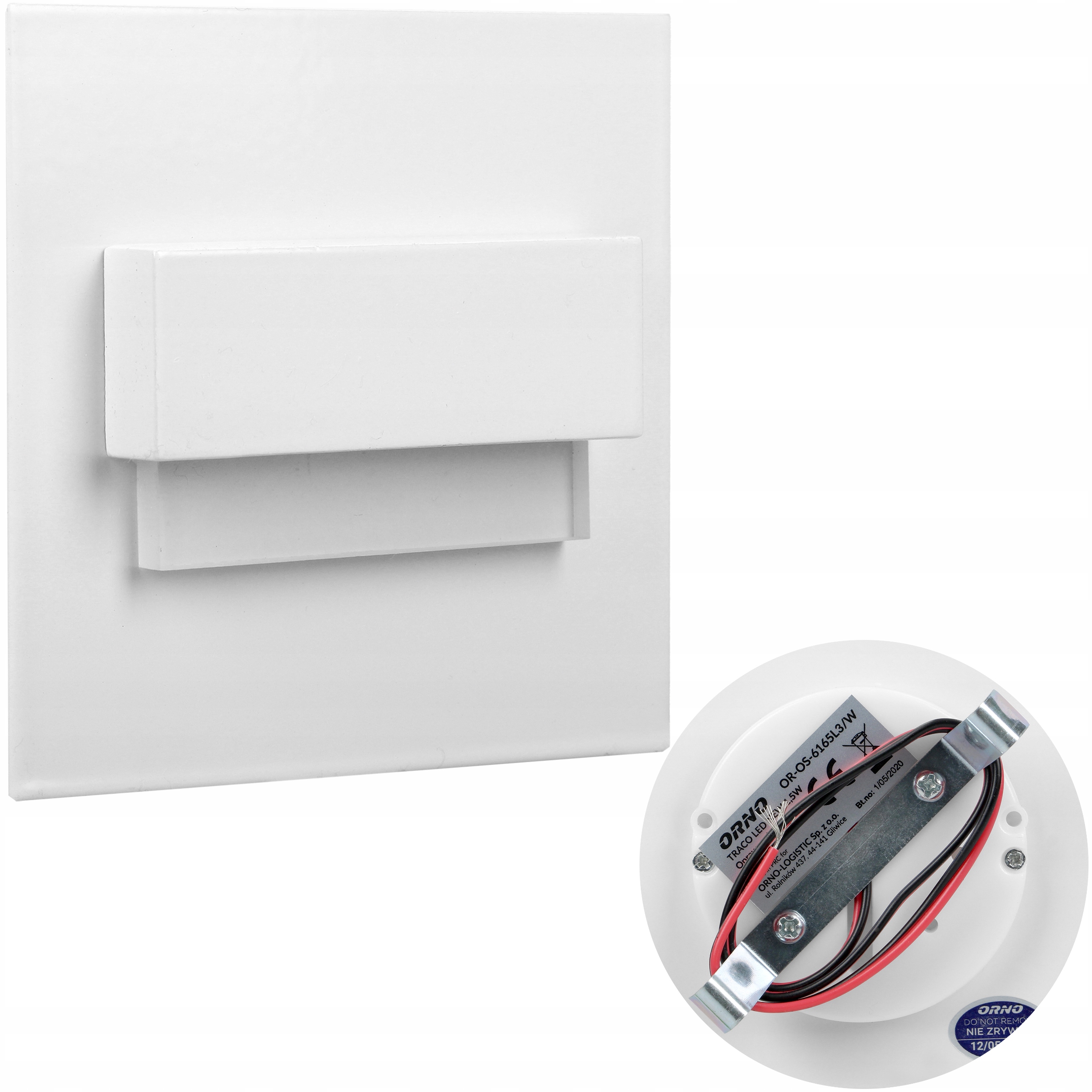 

Lampa Oprawa Schodowa Podtynkowa Led 12V Zimna