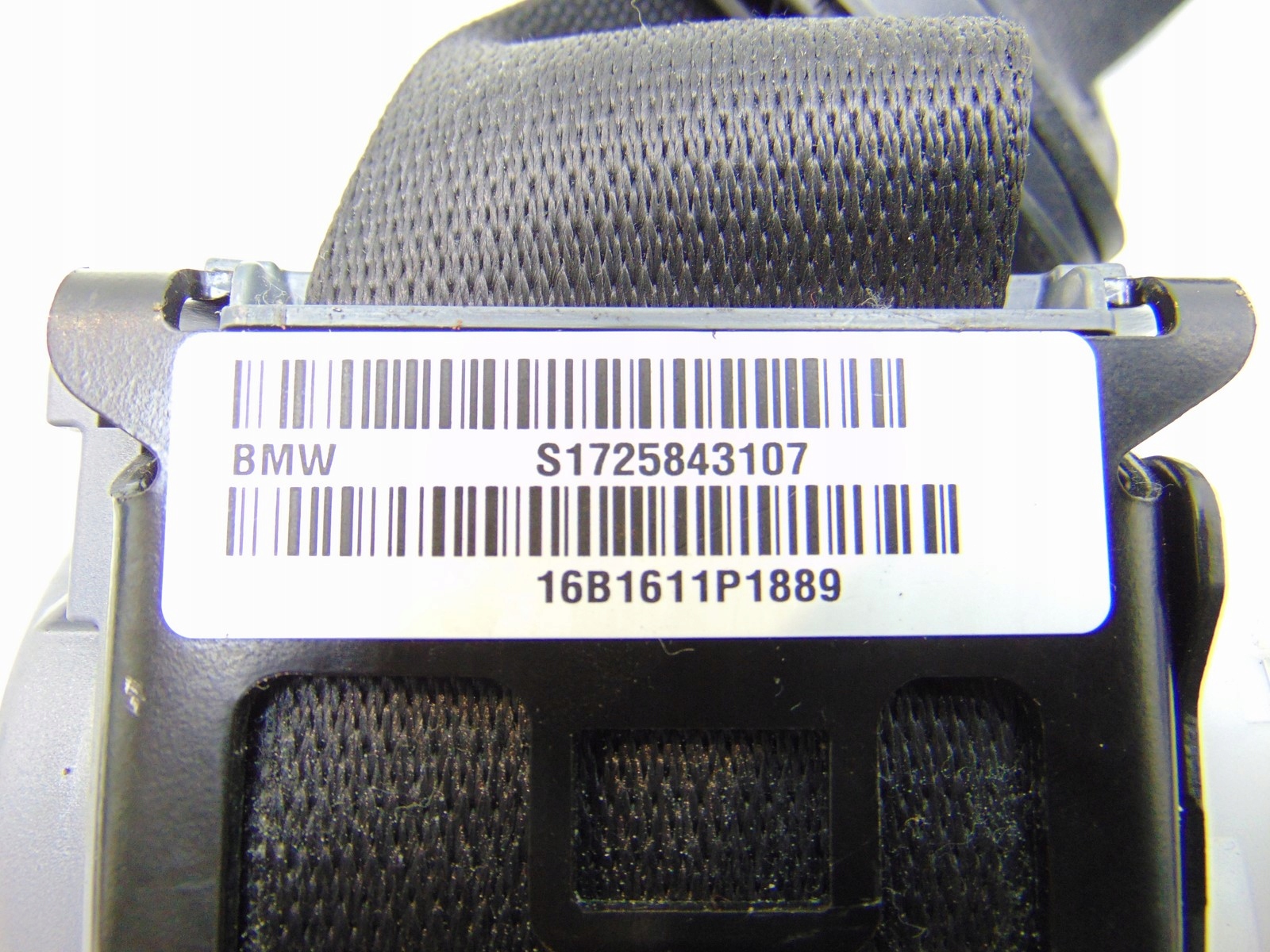 tension belt safety left front front BMW X3 F25 7258431