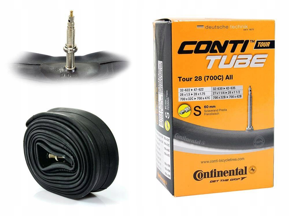 Dętka Continental Tour 28 700x32-47C presta 60 Kod producenta CO0182041