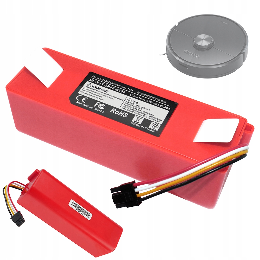 Li-ion Akumulátor Náhradní Vysavač Pro Roborock S50/S51/S55 14.4V