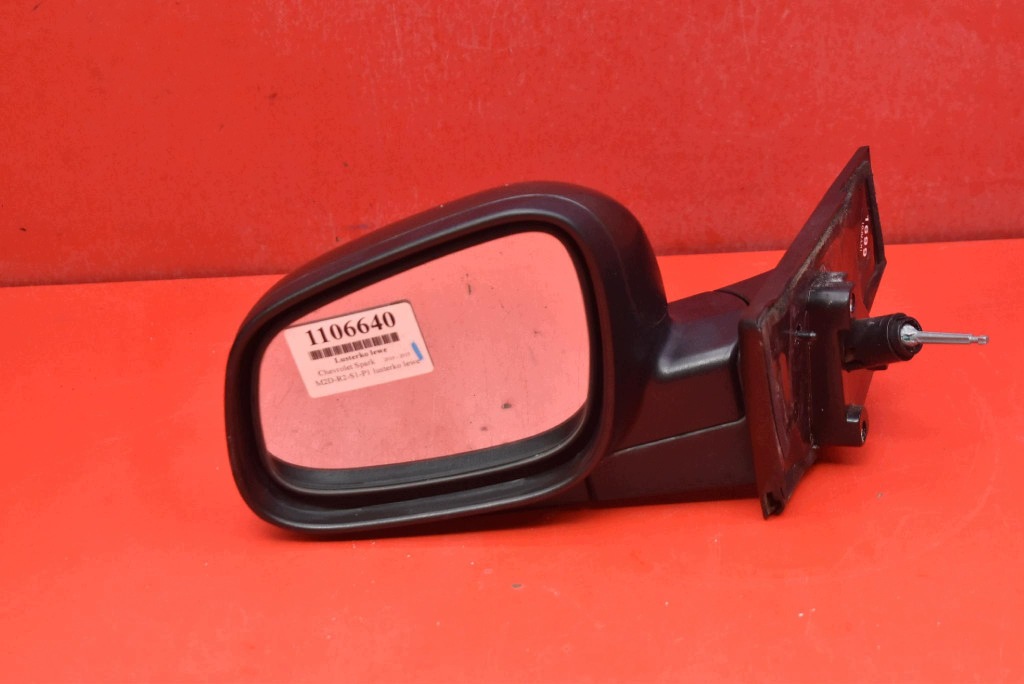 mirror left BRAZOWE manually EU 023136 CHEVROLET SPARK 3 III M300 10-15
