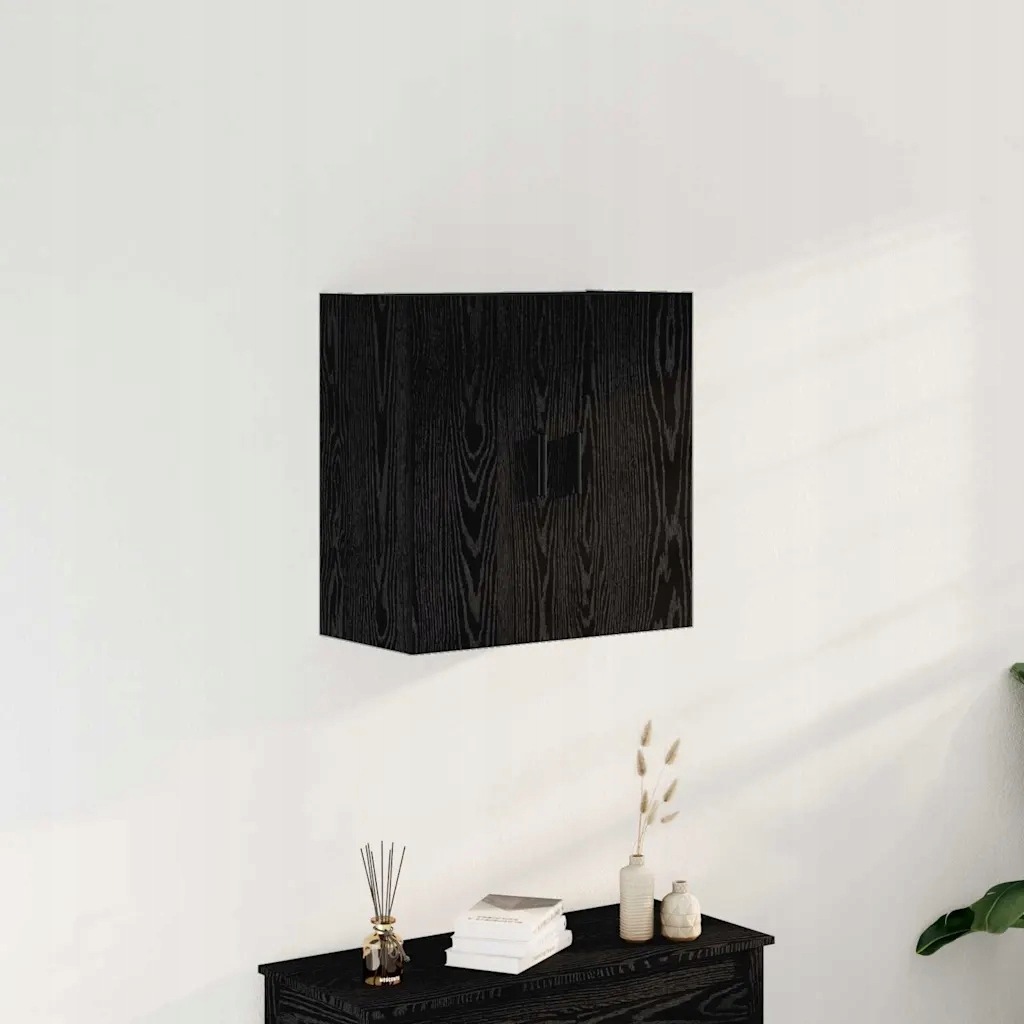 vidaXL Nástěnná skříň Černý dub 60 x 31 x 60 cm kompozitní dřevo