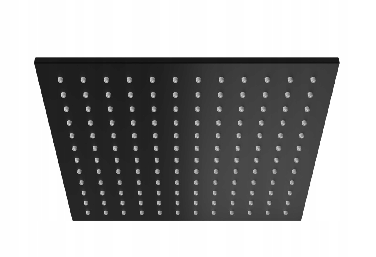 Kohlman Experience Black deszczownica 25cm czarny