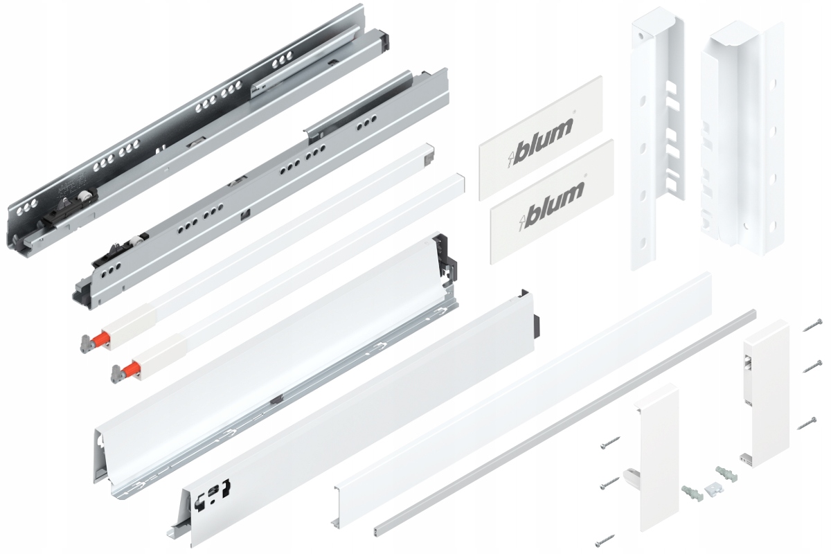 Blum Šuplík Tandembox 600 Vnitřní průměr C Bílá