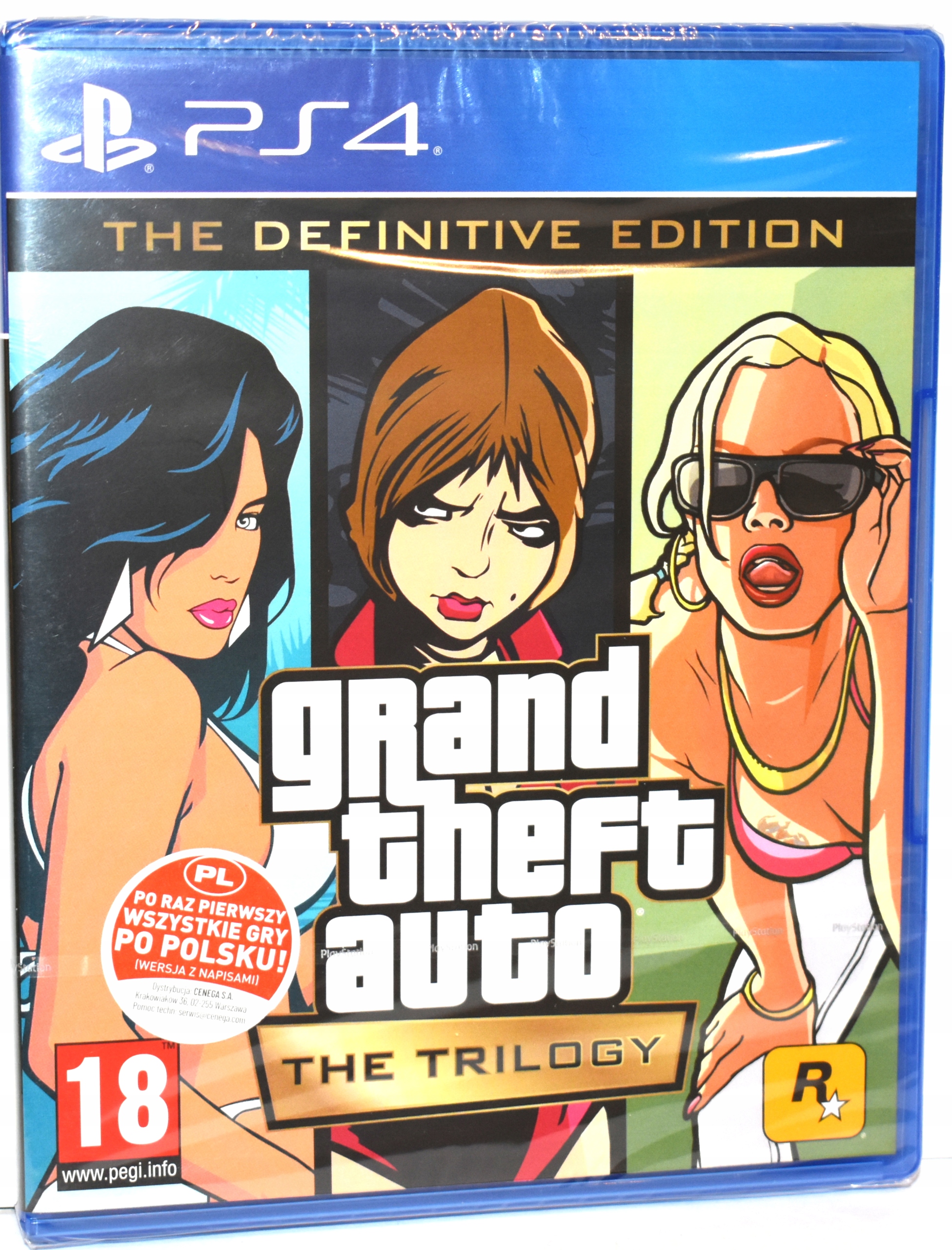 GRAND THEFT AUTO THE TRILOGY THE DEFINITIVE EDITION GTA za 992 Kč - Allegro
