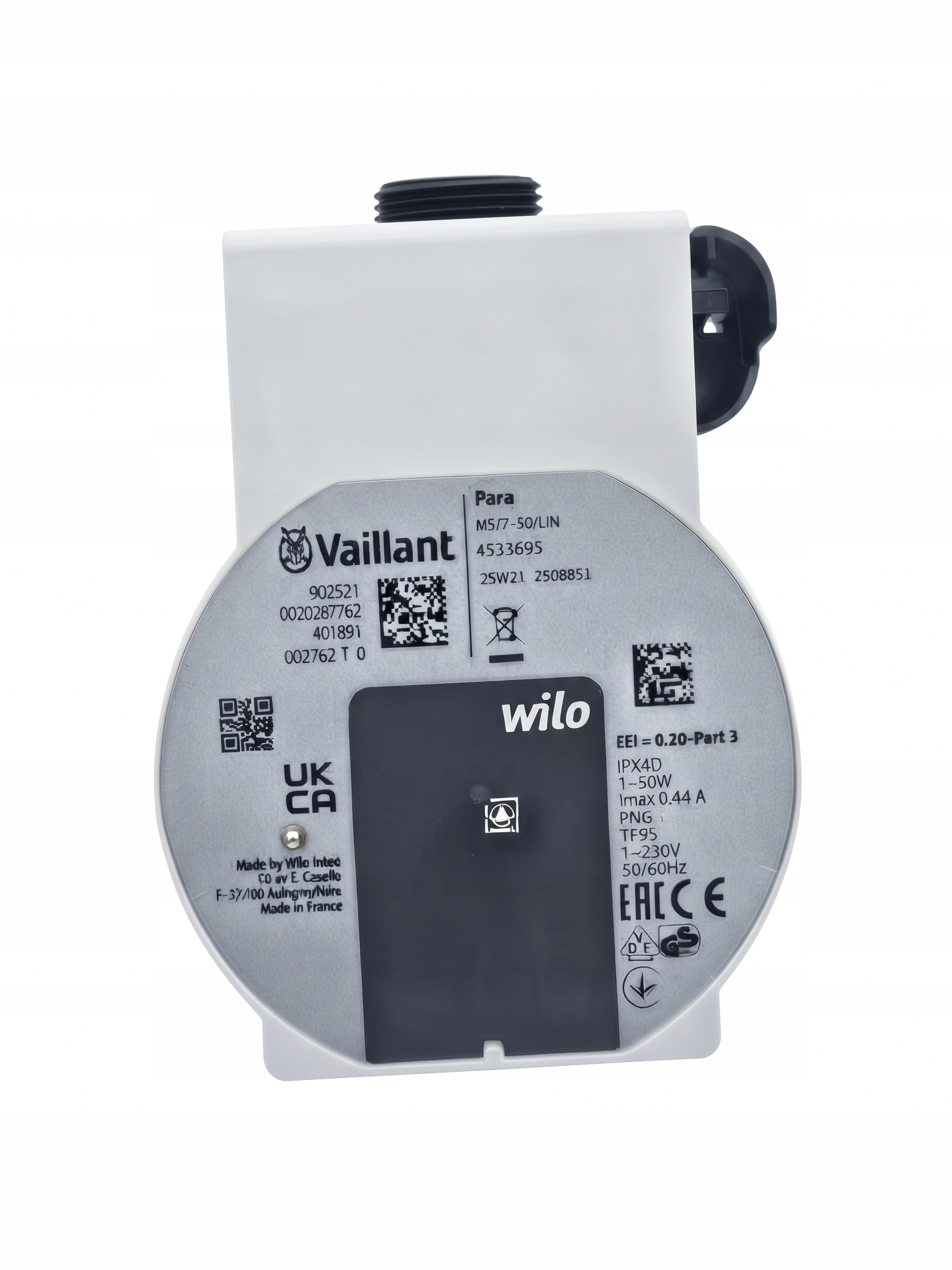 Oběhové čerpadlo Vaillant ecoTEC Plus Cs černá obrazovka Originální