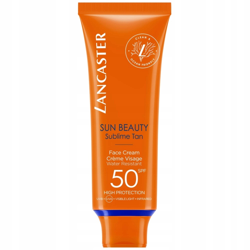 Lancaster Sun Beauty Face Cream SPF50 ochranný krém na obličej 50 ml