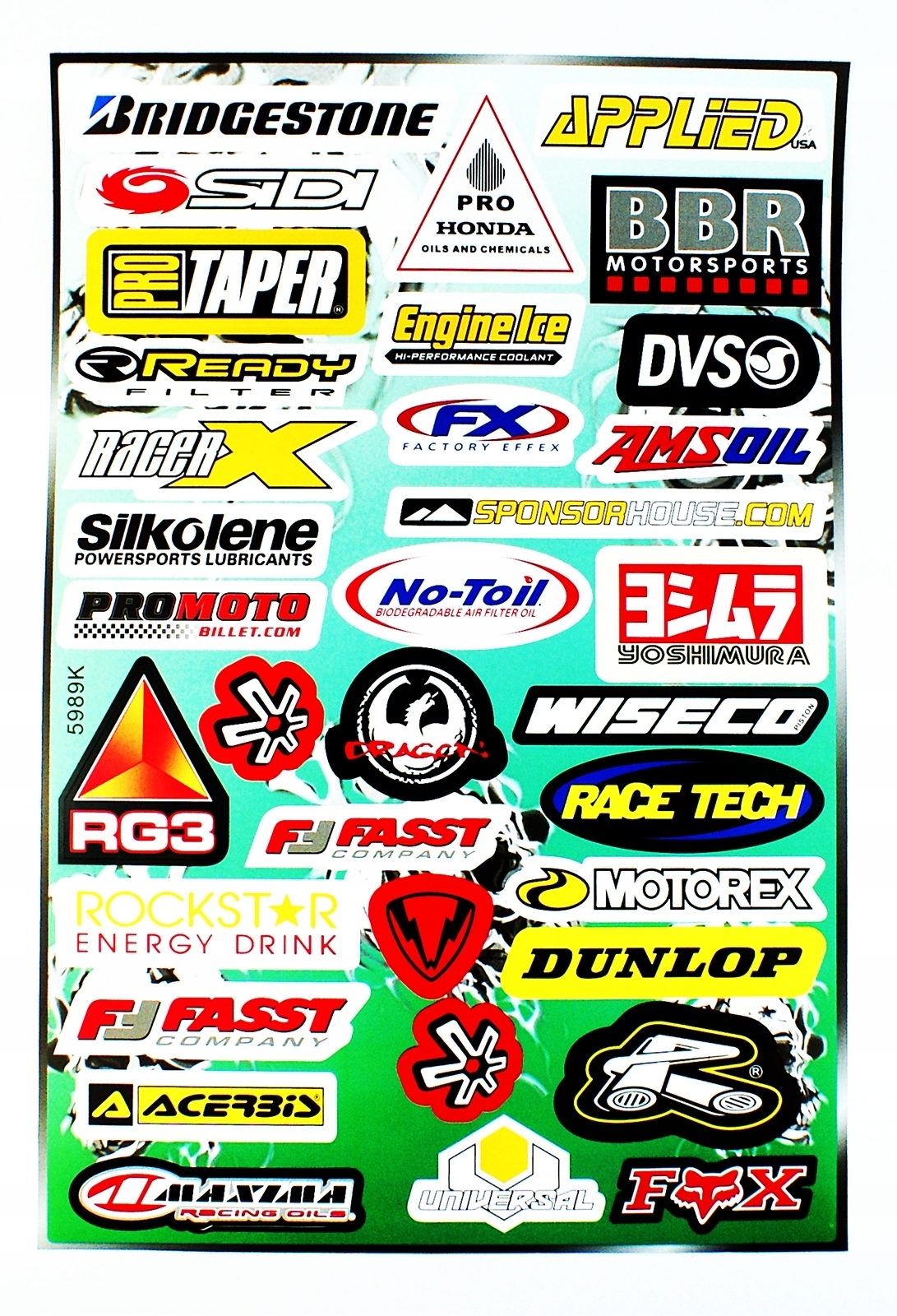 NAKLEJKI TUNING 44,5X31,5 XY3001