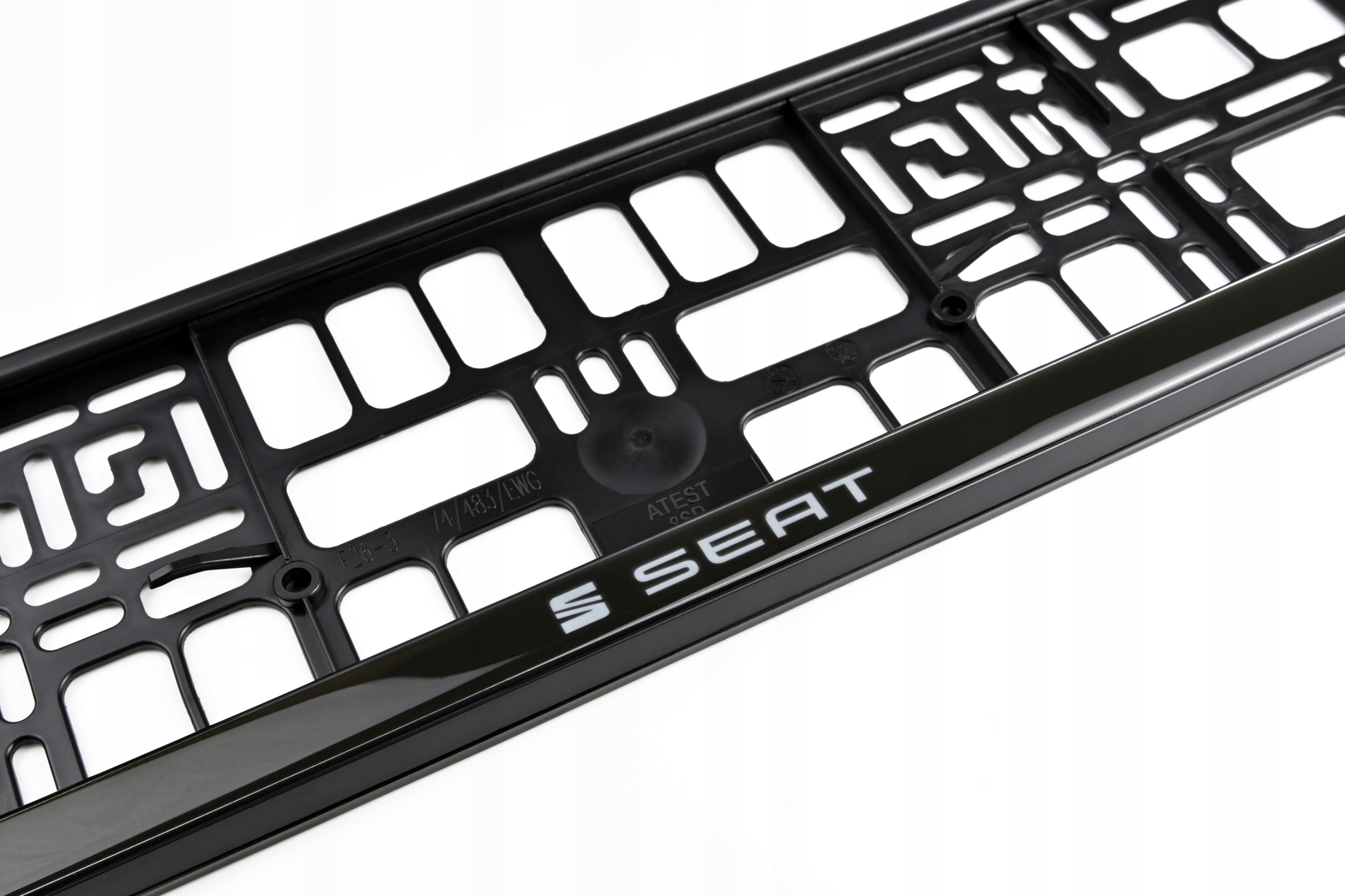 Seat 2 ramki ramka tablicy rejestracyjnej