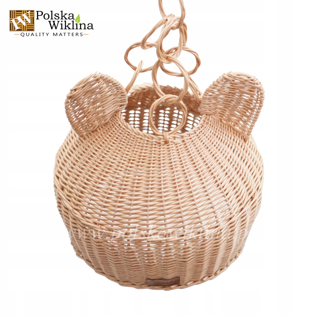 ABAŻUR WIKLINOWY MIŚ KLOSZ LAMPA POLSKA WIKLINA Kod producenta MIS-001