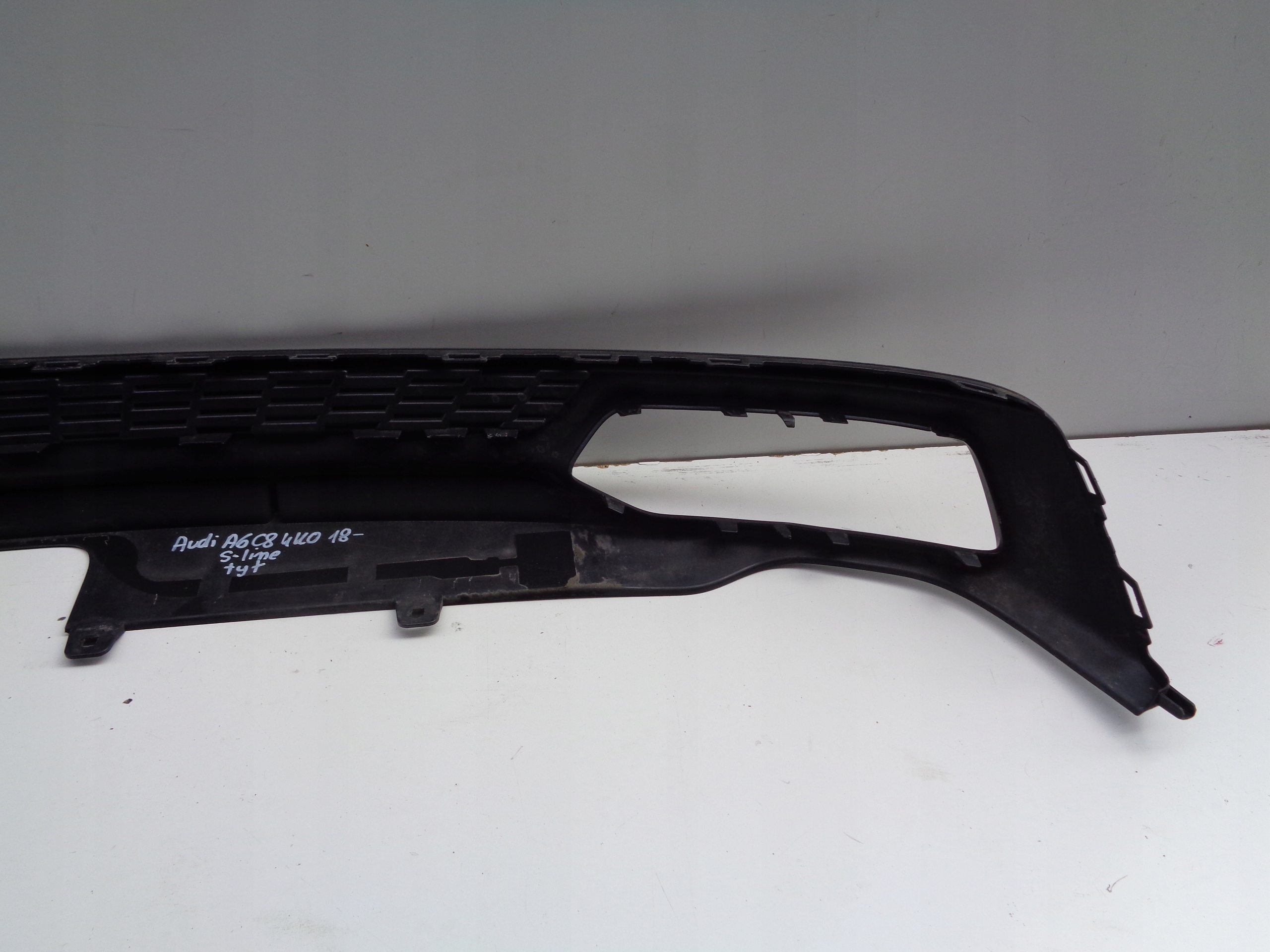 accessori Paraurti posteriore spoiler AUDI A6 C8 4K 4K0 18- S-LINE